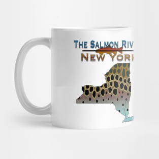 The Salmon River New York Mug